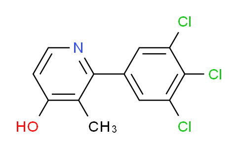 AM85568 | 1361591-31-2 | 4-Hydroxy-3-methyl-2-(3,4,5-trichlorophenyl)pyridine