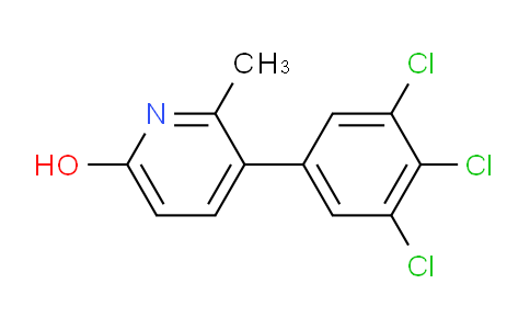 6-Hydroxy-2-methyl-3-(3,4,5-trichlorophenyl)pyridine