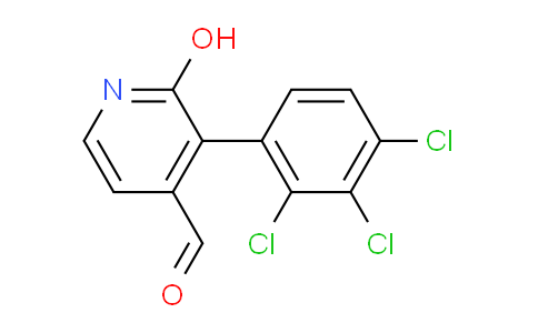 AM85584 | 1361666-09-2 | 2-Hydroxy-3-(2,3,4-trichlorophenyl)isonicotinaldehyde