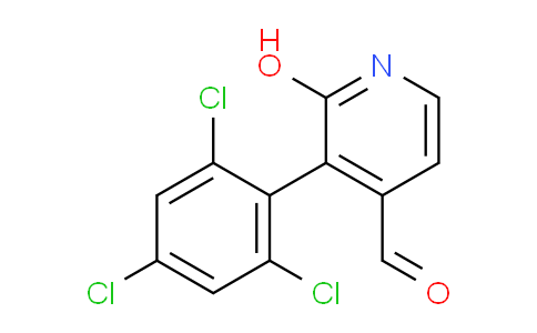 AM85585 | 1361678-64-9 | 2-Hydroxy-3-(2,4,6-trichlorophenyl)isonicotinaldehyde