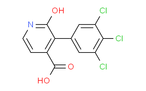AM85592 | 1361666-14-9 | 2-Hydroxy-3-(3,4,5-trichlorophenyl)isonicotinic acid