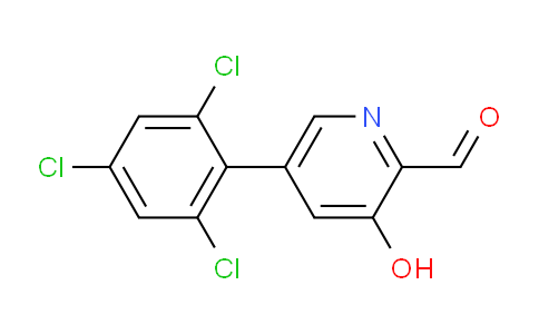 AM85609 | 1361471-12-6 | 3-Hydroxy-5-(2,4,6-trichlorophenyl)picolinaldehyde