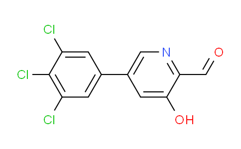AM85610 | 1361606-28-1 | 3-Hydroxy-5-(3,4,5-trichlorophenyl)picolinaldehyde