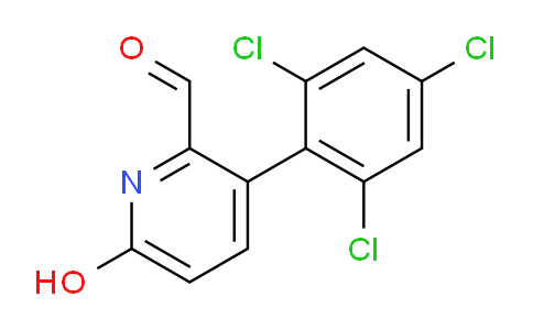 AM85612 | 1361560-78-2 | 6-Hydroxy-3-(2,4,6-trichlorophenyl)picolinaldehyde