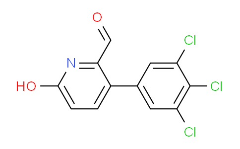 AM85613 | 1361655-29-9 | 6-Hydroxy-3-(3,4,5-trichlorophenyl)picolinaldehyde
