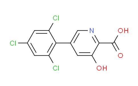 AM85617 | 1361678-86-5 | 3-Hydroxy-5-(2,4,6-trichlorophenyl)picolinic acid