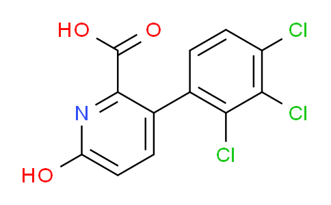 AM85619 | 1361666-24-1 | 6-Hydroxy-3-(2,3,4-trichlorophenyl)picolinic acid
