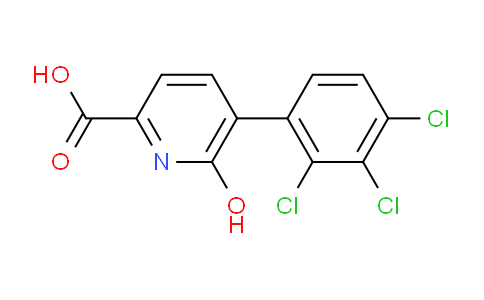 AM85622 | 1361546-84-0 | 6-Hydroxy-5-(2,3,4-trichlorophenyl)picolinic acid