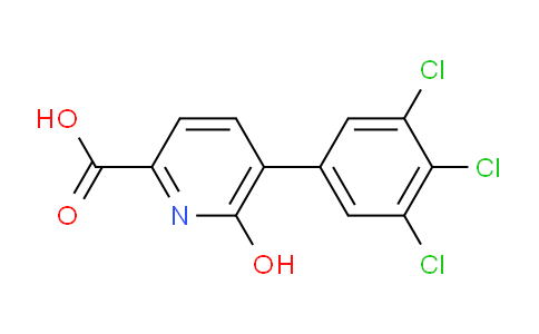 AM85624 | 1361516-78-0 | 6-Hydroxy-5-(3,4,5-trichlorophenyl)picolinic acid