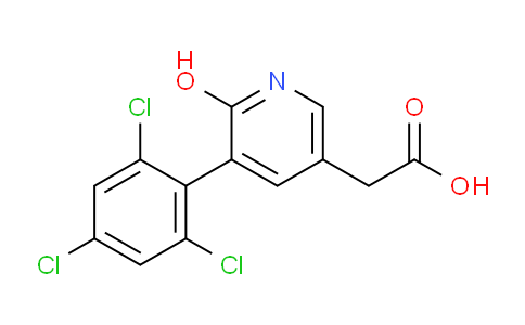 AM85639 | 1361516-95-1 | 2-Hydroxy-3-(2,4,6-trichlorophenyl)pyridine-5-acetic acid