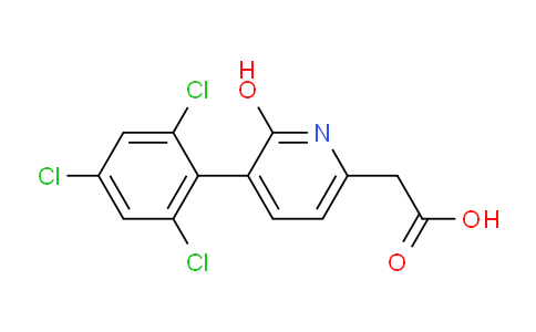 AM85640 | 1361592-43-9 | 2-Hydroxy-3-(2,4,6-trichlorophenyl)pyridine-6-acetic acid