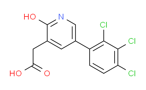 AM85644 | 1361605-85-7 | 2-Hydroxy-5-(2,3,4-trichlorophenyl)pyridine-3-acetic acid