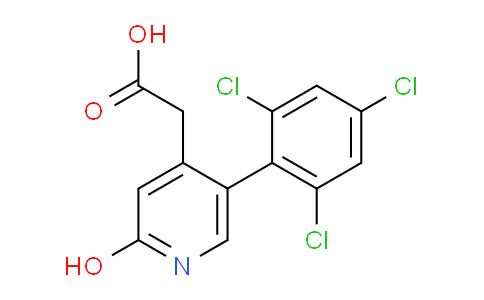 AM85647 | 1361556-06-0 | 2-Hydroxy-5-(2,4,6-trichlorophenyl)pyridine-4-acetic acid