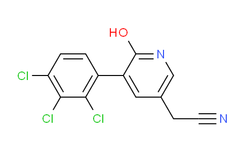 AM85657 | 1361507-51-8 | 2-Hydroxy-3-(2,3,4-trichlorophenyl)pyridine-5-acetonitrile