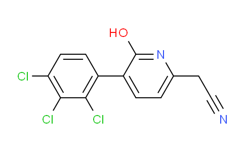 AM85658 | 1361605-92-6 | 2-Hydroxy-3-(2,3,4-trichlorophenyl)pyridine-6-acetonitrile