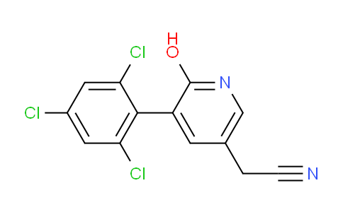 AM85660 | 1361518-50-4 | 2-Hydroxy-3-(2,4,6-trichlorophenyl)pyridine-5-acetonitrile