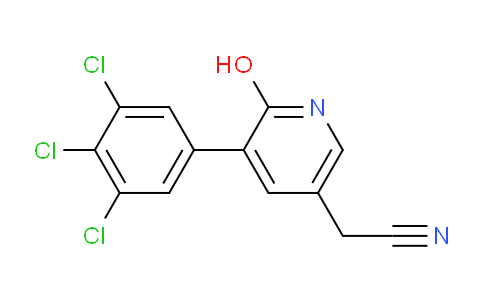 AM85663 | 1361547-16-1 | 2-Hydroxy-3-(3,4,5-trichlorophenyl)pyridine-5-acetonitrile
