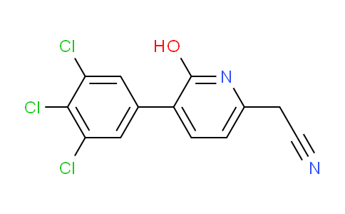 AM85664 | 1361651-80-0 | 2-Hydroxy-3-(3,4,5-trichlorophenyl)pyridine-6-acetonitrile