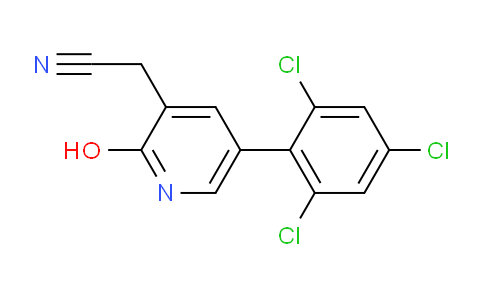 AM85667 | 1361517-36-3 | 2-Hydroxy-5-(2,4,6-trichlorophenyl)pyridine-3-acetonitrile