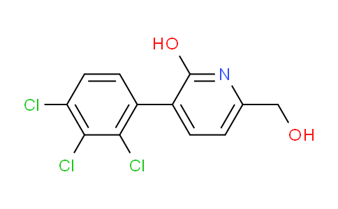 AM85676 | 1361679-07-3 | 2-Hydroxy-3-(2,3,4-trichlorophenyl)pyridine-6-methanol