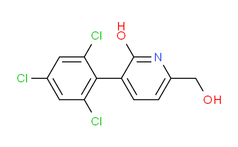 AM85679 | 1361471-47-7 | 2-Hydroxy-3-(2,4,6-trichlorophenyl)pyridine-6-methanol