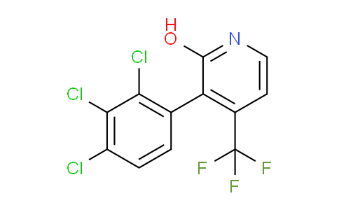 2-Hydroxy-3-(2,3,4-trichlorophenyl)-4-(trifluoromethyl)pyridine