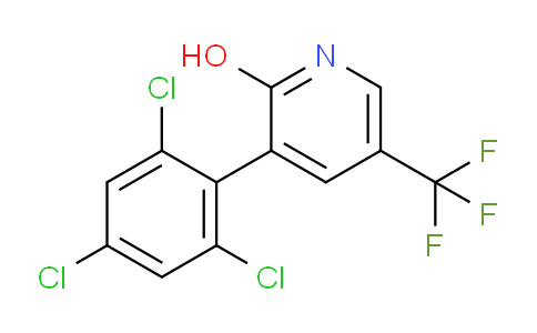 2-Hydroxy-3-(2,4,6-trichlorophenyl)-5-(trifluoromethyl)pyridine