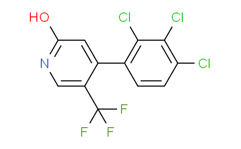 2-Hydroxy-4-(2,3,4-trichlorophenyl)-5-(trifluoromethyl)pyridine
