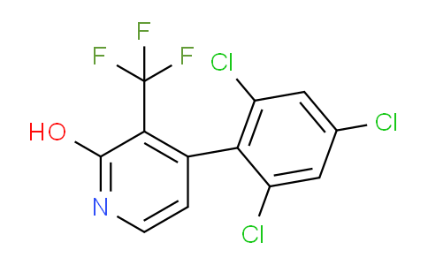 2-Hydroxy-4-(2,4,6-trichlorophenyl)-3-(trifluoromethyl)pyridine
