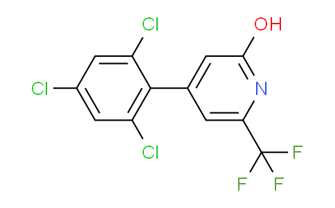 2-Hydroxy-4-(2,4,6-trichlorophenyl)-6-(trifluoromethyl)pyridine