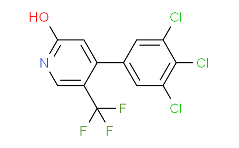 2-Hydroxy-4-(3,4,5-trichlorophenyl)-5-(trifluoromethyl)pyridine