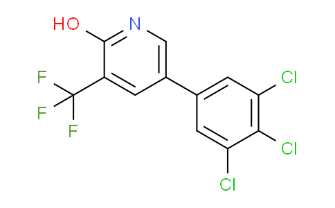 2-Hydroxy-5-(3,4,5-trichlorophenyl)-3-(trifluoromethyl)pyridine