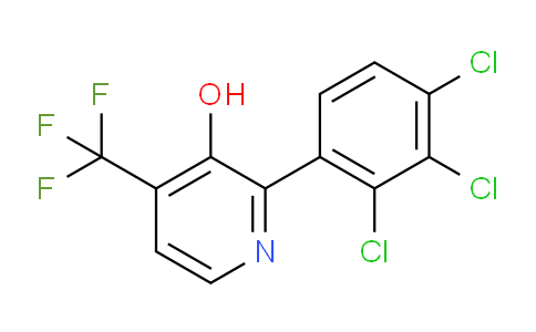 3-Hydroxy-2-(2,3,4-trichlorophenyl)-4-(trifluoromethyl)pyridine