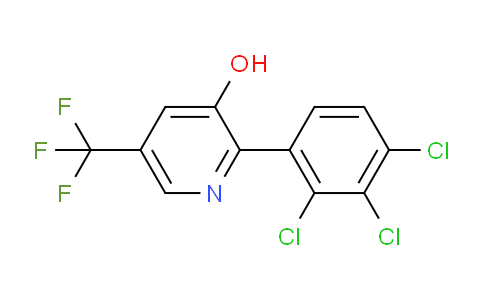 3-Hydroxy-2-(2,3,4-trichlorophenyl)-5-(trifluoromethyl)pyridine