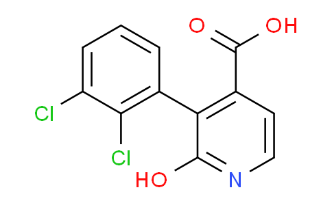 AM85738 | 1361873-91-7 | 3-(2,3-Dichlorophenyl)-2-hydroxyisonicotinic acid