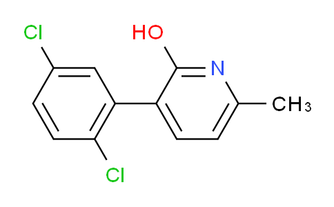 AM85747 | 1361881-55-1 | 3-(2,5-Dichlorophenyl)-2-hydroxy-6-methylpyridine