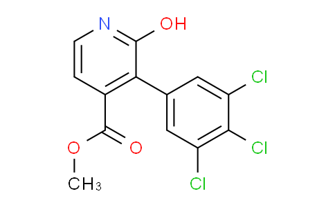 AM85794 | 1361473-48-4 | Methyl 2-hydroxy-3-(3,4,5-trichlorophenyl)isonicotinate