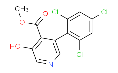 AM85799 | 1361504-33-7 | Methyl 3-hydroxy-5-(2,4,6-trichlorophenyl)isonicotinate