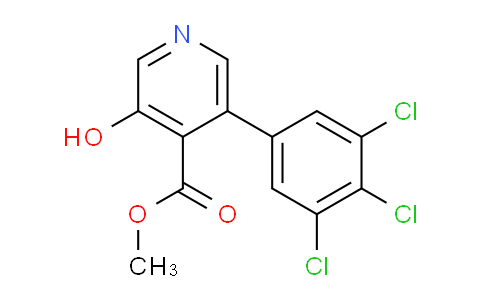 AM85800 | 1361584-23-7 | Methyl 3-hydroxy-5-(3,4,5-trichlorophenyl)isonicotinate
