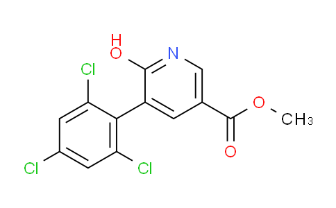 AM85805 | 1361487-77-5 | Methyl 6-hydroxy-5-(2,4,6-trichlorophenyl)nicotinate