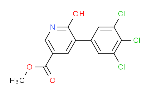 AM85806 | 1361597-28-5 | Methyl 6-hydroxy-5-(3,4,5-trichlorophenyl)nicotinate