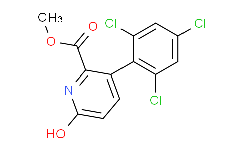 AM85808 | 1361648-85-2 | Methyl 6-hydroxy-3-(2,4,6-trichlorophenyl)picolinate
