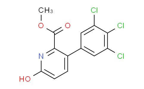 AM85809 | 1361655-78-8 | Methyl 6-hydroxy-3-(3,4,5-trichlorophenyl)picolinate