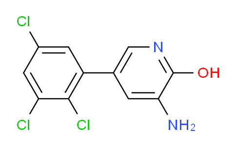 3-Amino-2-hydroxy-5-(2,3,5-trichlorophenyl)pyridine