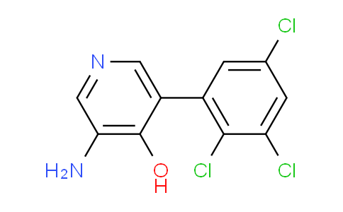 3-Amino-4-hydroxy-5-(2,3,5-trichlorophenyl)pyridine