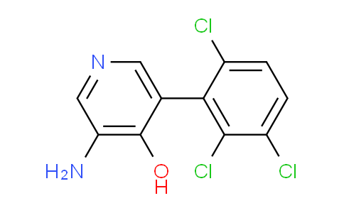3-Amino-4-hydroxy-5-(2,3,6-trichlorophenyl)pyridine