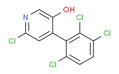 2-Chloro-5-hydroxy-4-(2,3,6-trichlorophenyl)pyridine