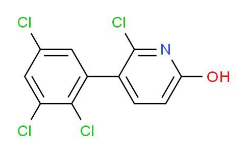 2-Chloro-6-hydroxy-3-(2,3,5-trichlorophenyl)pyridine