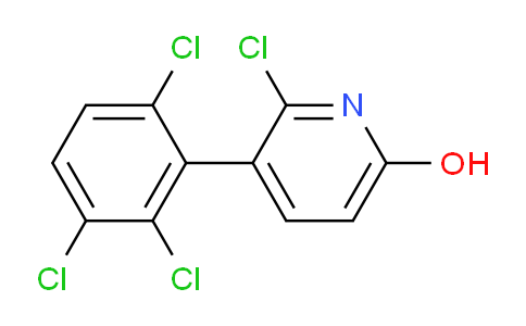 2-Chloro-6-hydroxy-3-(2,3,6-trichlorophenyl)pyridine