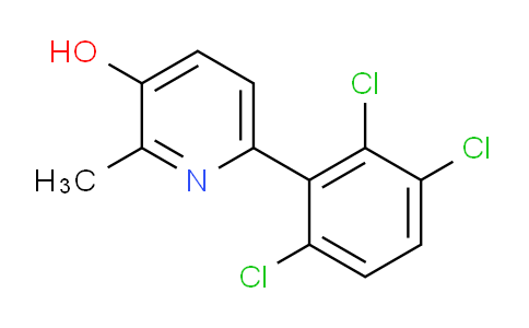 AM85881 | 1361717-66-9 | 3-Hydroxy-2-methyl-6-(2,3,6-trichlorophenyl)pyridine